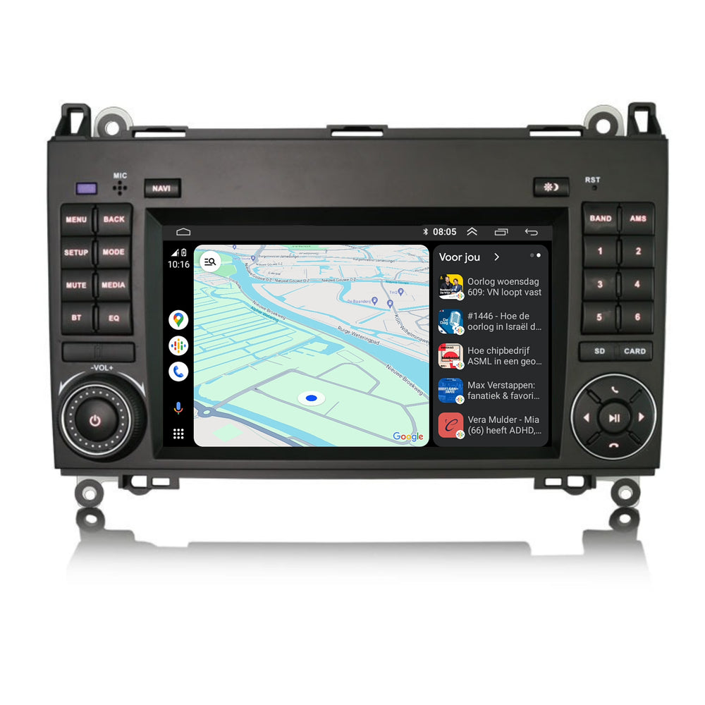CarPlay para Mercedes Sprinter Vito Viano | Radio de coche Android | Androide 14 | 4+64GB