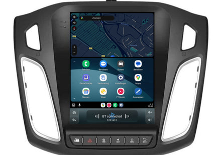 Cartronix Ford Focus | 2011 t/m 2017 | Autoradio Navigatie | Apple CarPlay & Android Auto | Android 13 | 10 inch | Groot HD Scherm