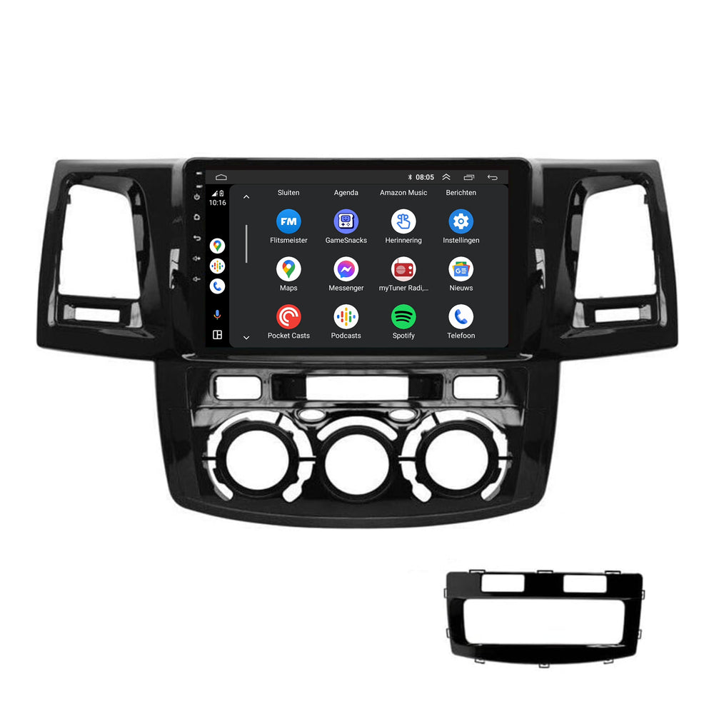 Toyota Hilux | Android 13 | Car radio | 2008 to 2016 | Carplay & Android Auto