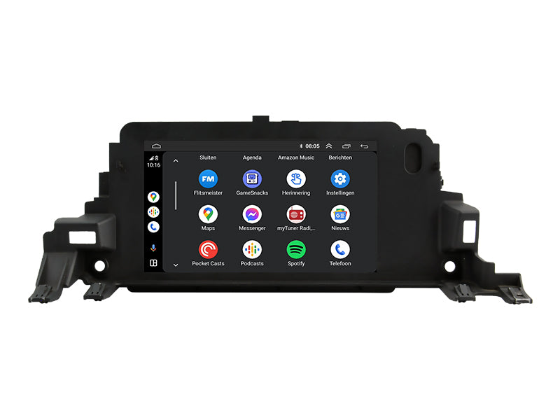 Renault Laguna 3 | Android 15 | 7 inch Autoradio | 2011 t/m 2015 | CarPlay & Android Auto