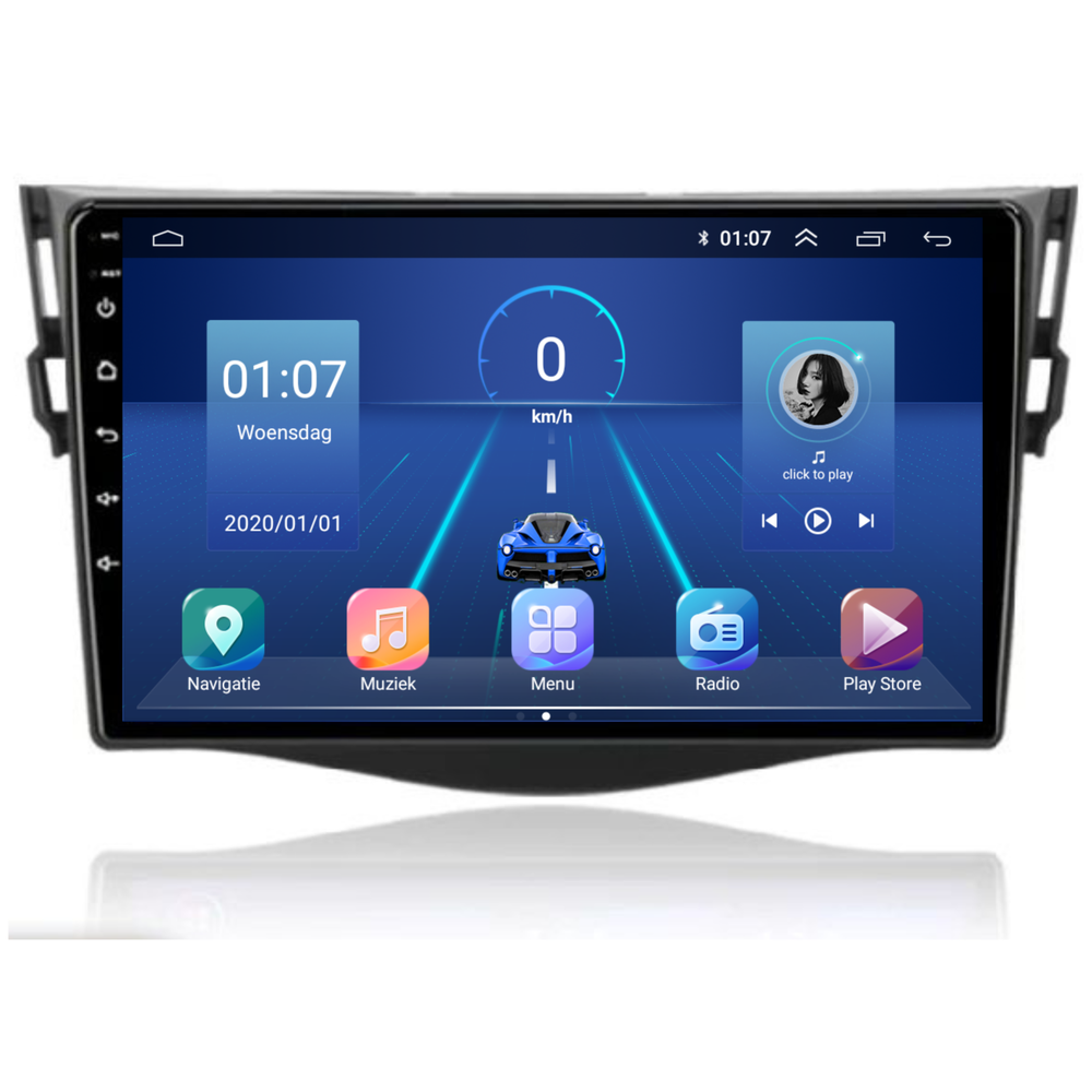 Toyota RAV4 | Android 13  | Autoradio | 2006 t/m 2013 | Carplay & Android Auto