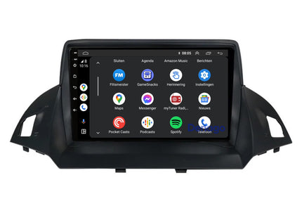 Ford Kuga CarPlay autoradio | 2013 t/m 2017 | Denago DNG-A87 | 9 inch | Android 13 | Draadloos CarPlay & Android Auto