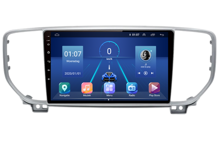 Kia Sportage | Android 13 | Autoradio | 2016 t/m 2022 | Carplay & Android Auto
