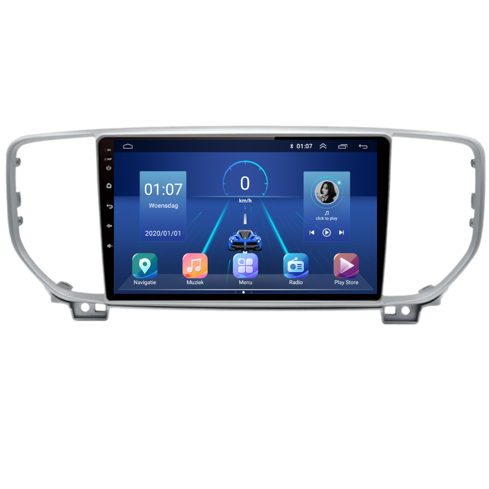 Kia Sportage | Android 13 | Autoradio | 2019 t/m 2021 | Carplay & Android Auto