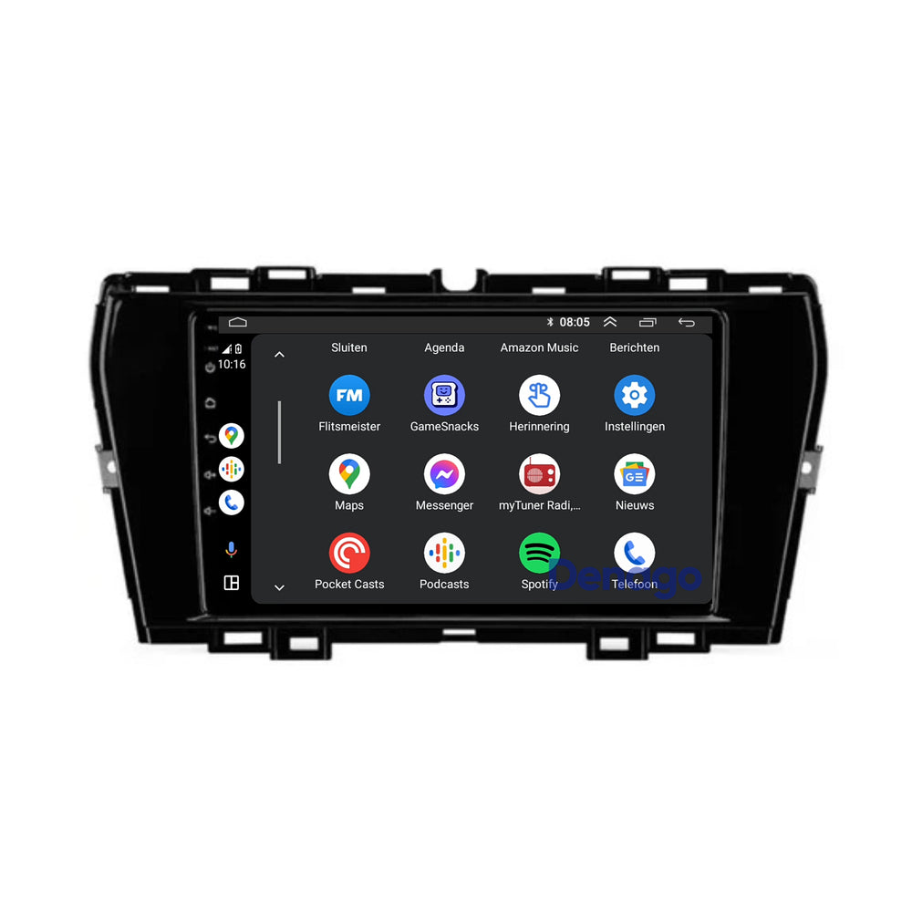 Radio para coche SsangYong Tivoli CarPlay | 2019 a 2021 | Denago DNG-A254 | 9 pulgadas | Androide 13 | CarPlay inalámbrico y Android Auto