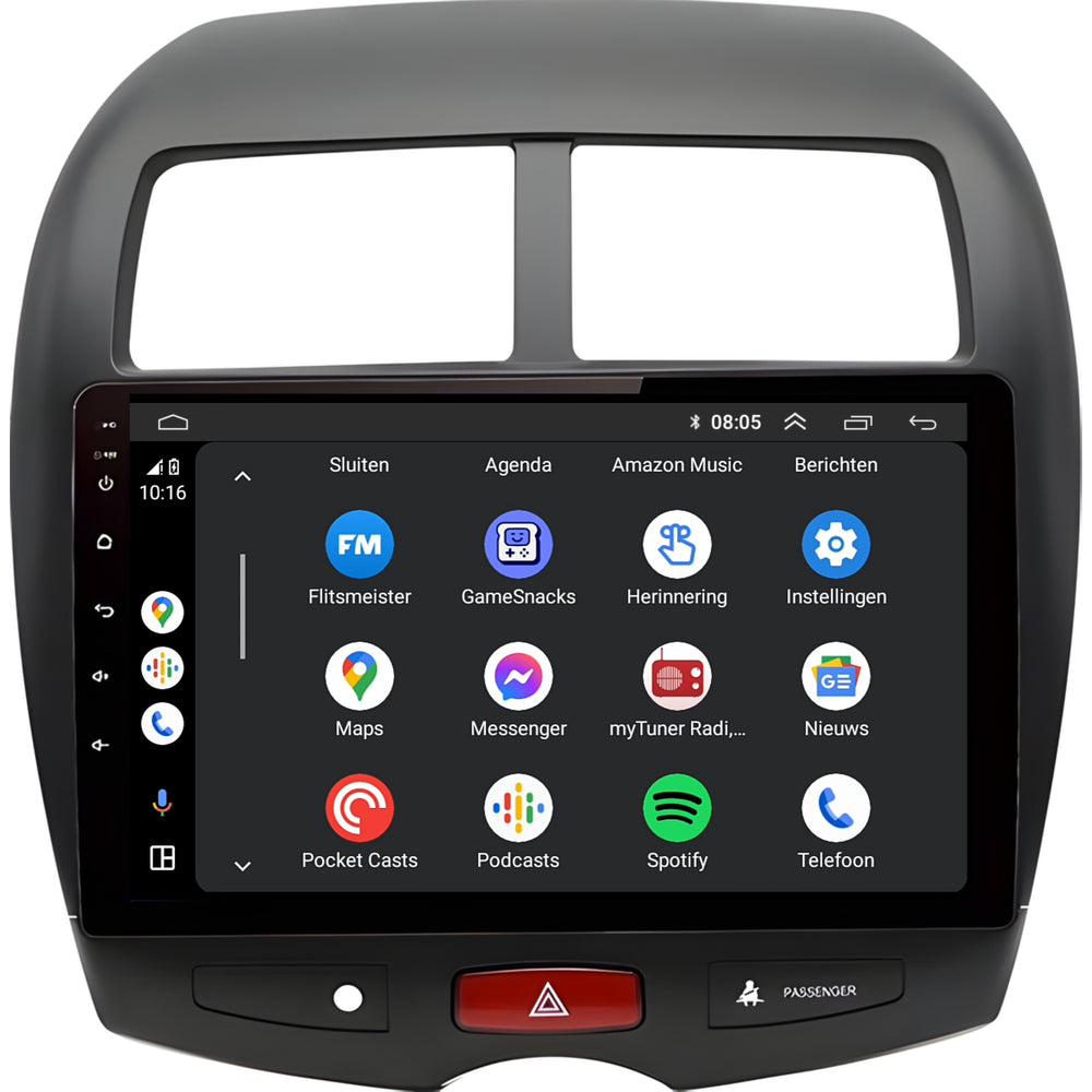 Mitsubishi ASX | Android 13 | Autoradio | 2010 à 2015 | CarPlay & Android Auto