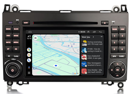 Mercedes Sprinter | Vito | Viano | CarPlay & Android Auto | autoradio | Android 14 | 4+64GB