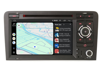 Audi A3 | S3 | RS3 | CarPlay & Android Auto | autoradio | 2005 t/m 2013 | Android 14 | 4+64GB