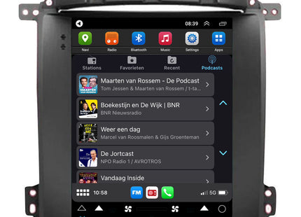 Kia Sorento | Android 13 | Autoradio | 2002 t/m 2006 | CarPlay & Android Auto | Groot scherm