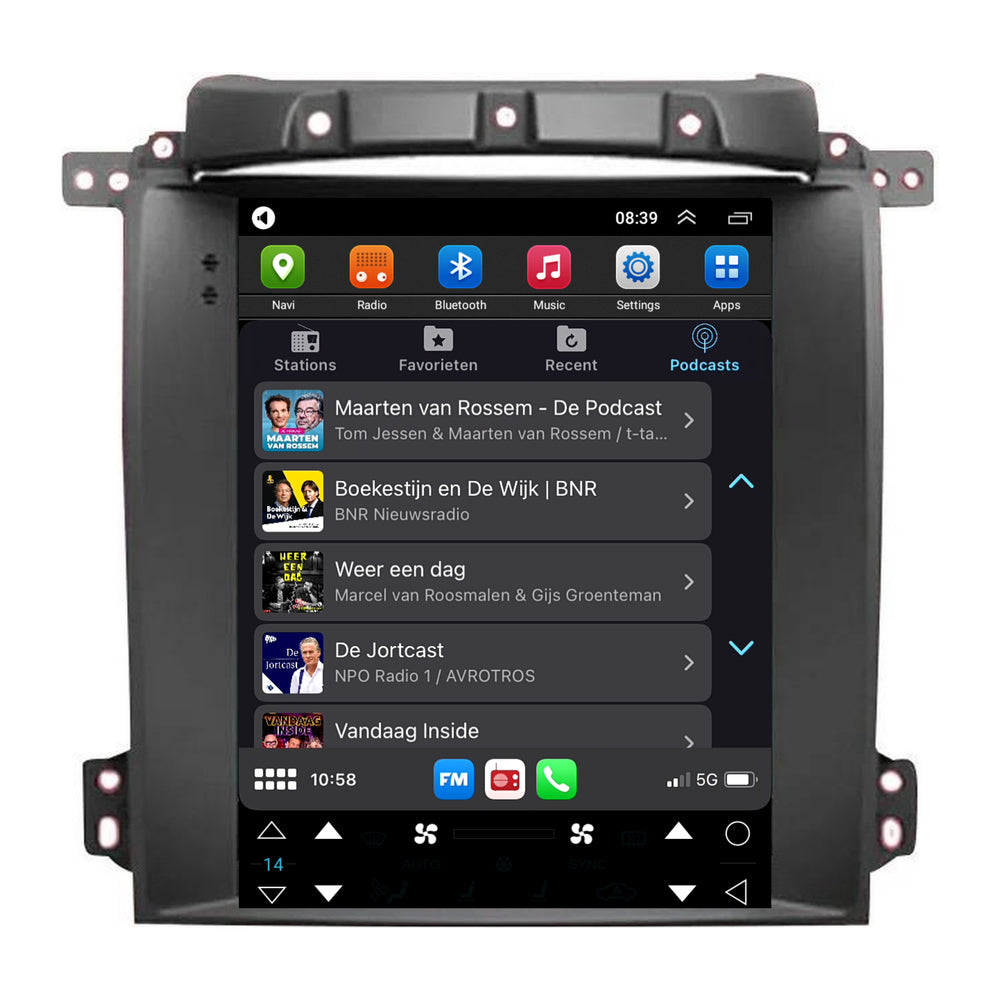 Kia Sorento Android 13 large screen CarPlay Android 2002-2006