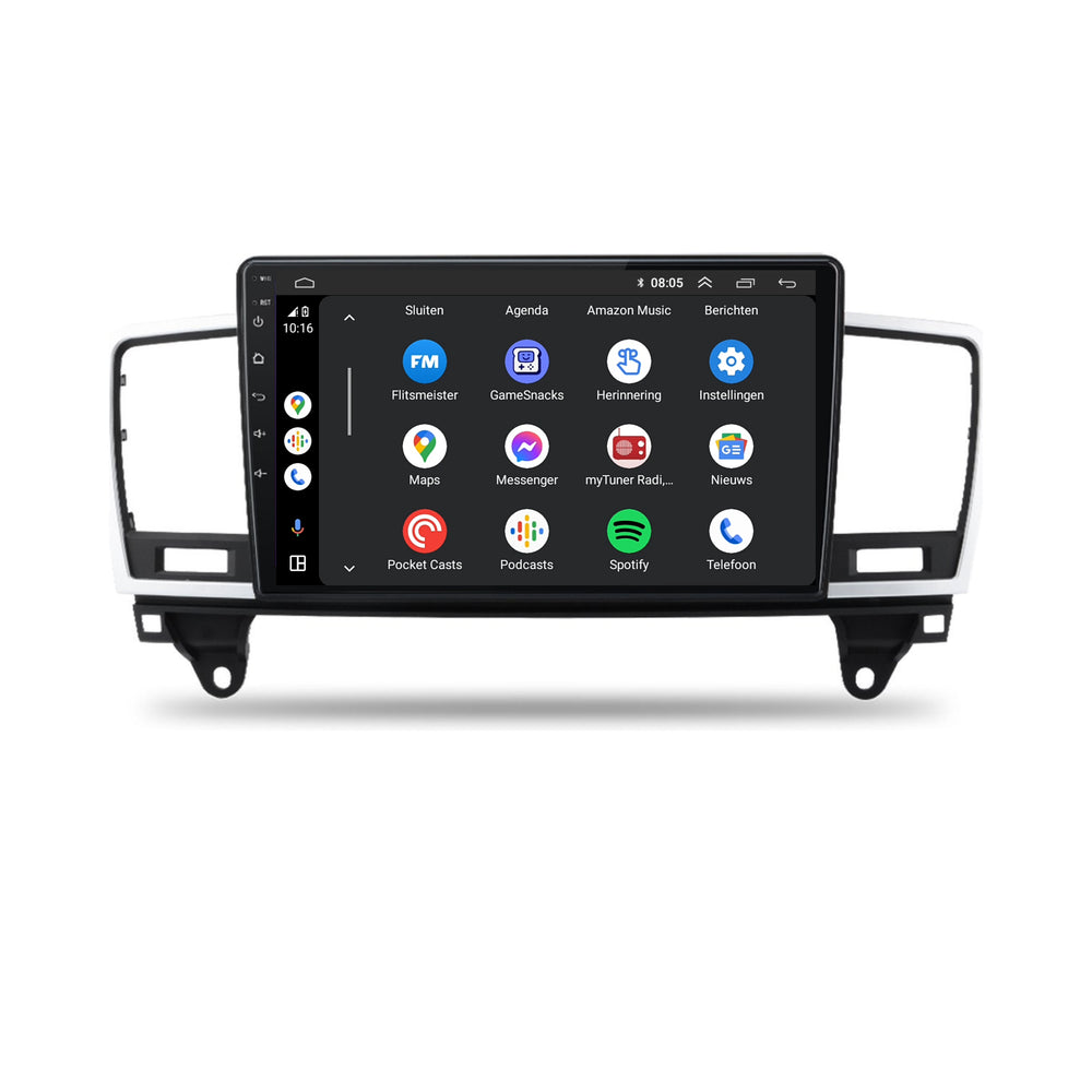 Mercedes-Benz ML-Klasse | Android 13 | Autoradio | 2011 t/m 2015 | CarPlay & Android Auto