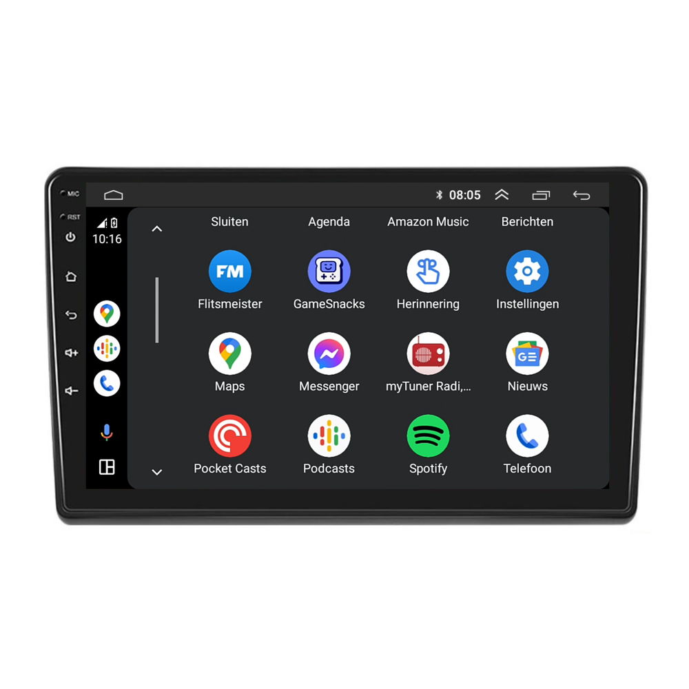Fiat Ducato | Android 13 | Car radio | 2012 to 2021 | CarPlay & Android Auto