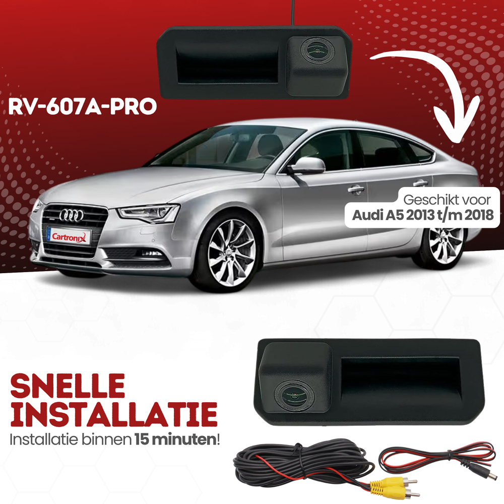 Audi A5 Achteruitrijcamera | 2013 t/m 2018 | Nachtzicht & HD Beeld