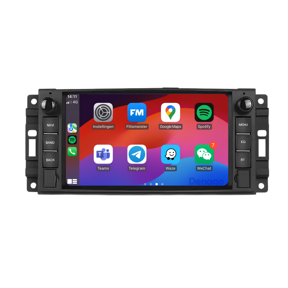 Dodge Ram Journey Durango Calibre | Carplay y Android automático | Android 13 Radio de coche Navegación