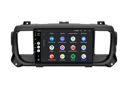 Toyota Proace CarPlay car radio | 2016 to 2023 | Denago DNG-A232 | 9 inches | Android 13 | Wireless CarPlay & Android Auto