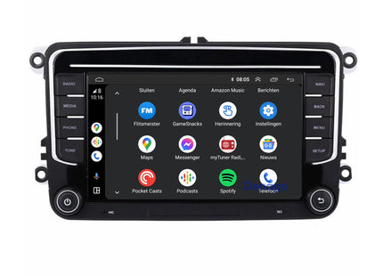 Skoda | Autoradio | 2GB + 32GB | 2006 t/m 2017 | Android 13 & Carplay