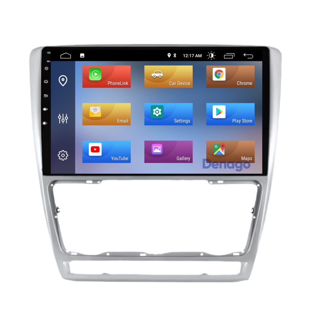 Radio para coche Skoda Octavia CarPlay | 2006 a 2013 | Denago DNG-A31 | 9 pulgadas | Androide 13 | CarPlay inalámbrico y Android Auto