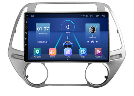 Hyundai i20 | Android 13 | Autoradio | 2008 t/m 2014 | CarPlay & Android Auto