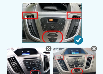 Ford Transit | Autoradio | 2014 t/m 2021 | Android 13 & CarPlay