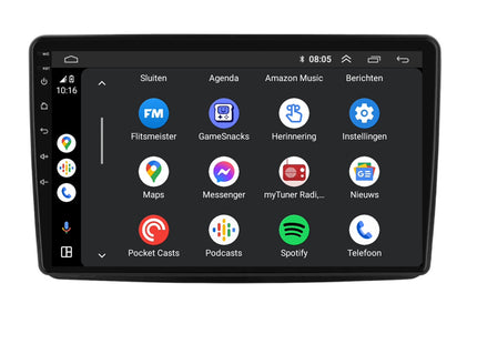 Fiat Panda | Autoradio | 2003 t/m 2012 | Android 13 | Carplay & Android Auto