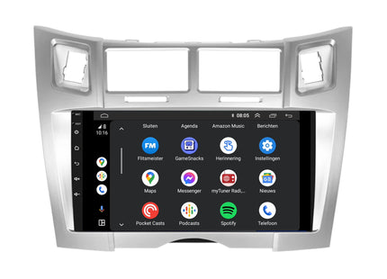 Toyota Yaris | Android 13 | Autoradio | 2005 t/m 2012 | CarPlay & Android Auto test case 2