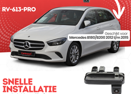 Mercedes B180/B200 Achteruitrijcamera | 2012 t/m 2015 | Nachtzicht & HD Beeld