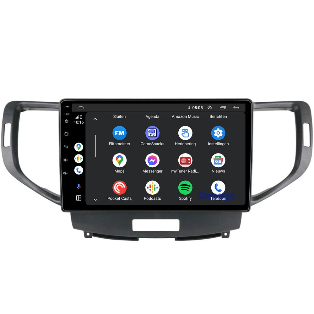 Radio para coche Honda Accord CarPlay | 2009 a 2013 | Denago DNG-A97 | 9 pulgadas | Androide 13 | CarPlay inalámbrico y Android Auto