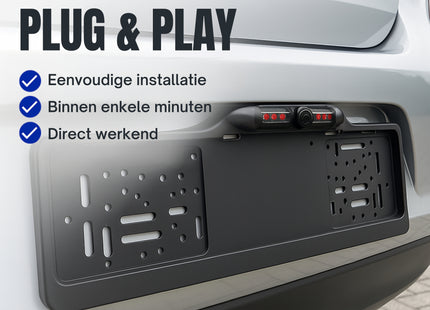 Denago DNG-KC01 kentekenplaathouder met camera | Full HD