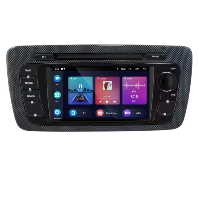 Seat Ibiza Autoradio | 2008 t/m 2014 | Android 13 | Carplay & Android auto