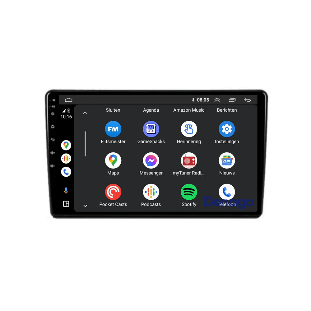 Radio para coche Peugeot Expert CarPlay | 2007 a 2016 | Denago DNG-A227 | 9 pulgadas | Androide 13 | CarPlay inalámbrico y Android Auto