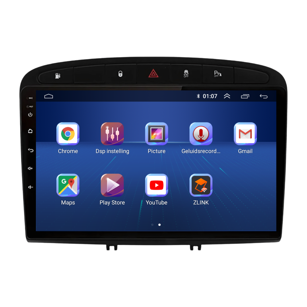 Peugeot 308 | 408 | Android 13 | Autoradio | 2007 à 2020 | CarPlay &  Android Auto