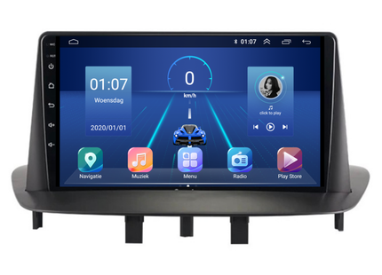 Renault Megane 3 | Fluence | Android 13 | Autoradio | 2008 t/m 2016 | Carplay & Android Auto