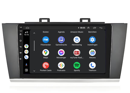 Subaru Outback | Android 13 | Car radio | 2015 to 2020 | CarPlay & Android Auto