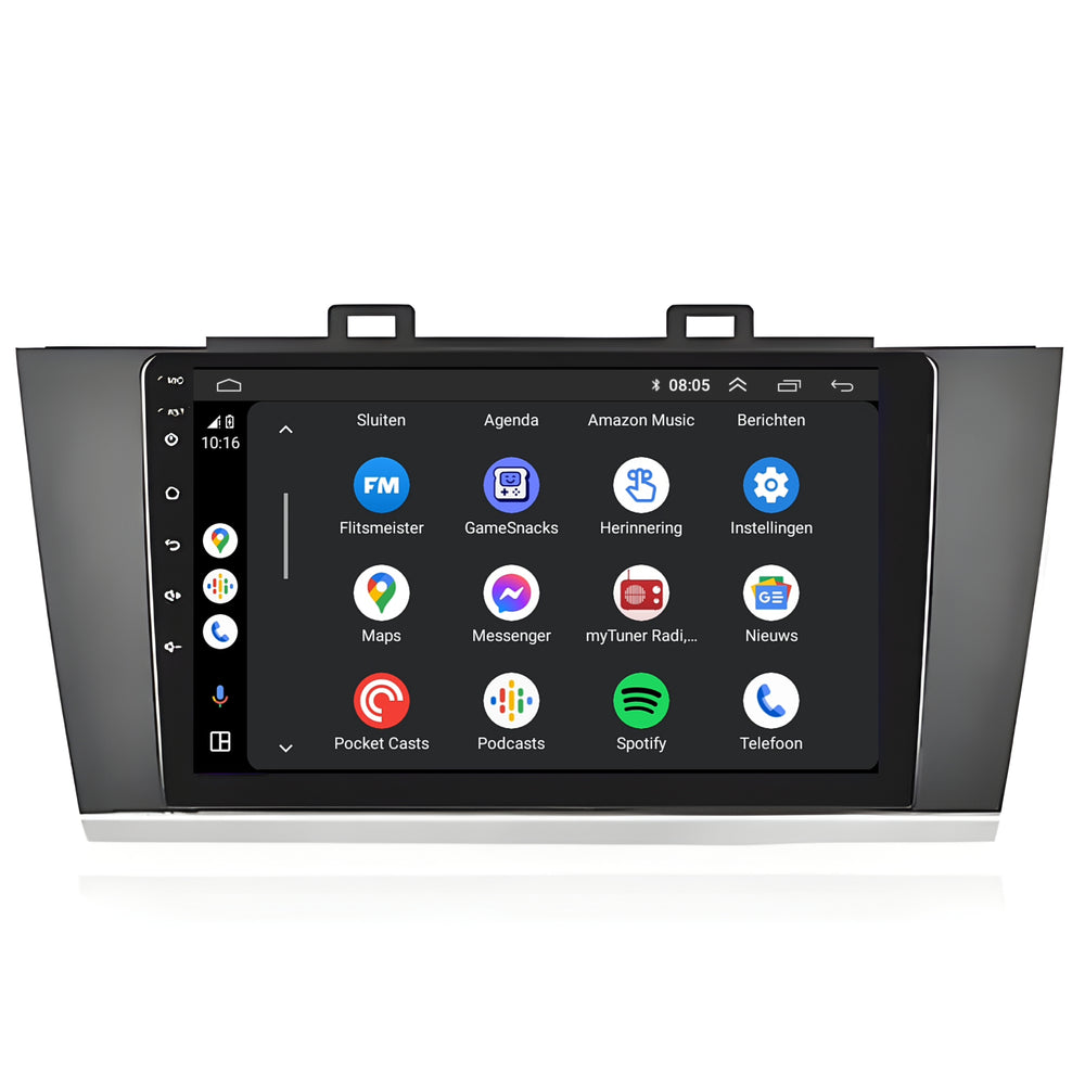 Interior de Subaru | Androide 13 | Radio de coche | 2015 a 2020 | CarPlay y Android Auto