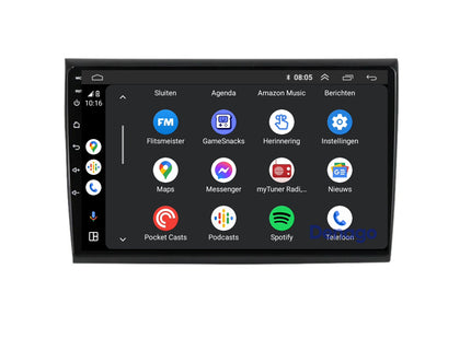 Fiat Bravo CarPlay autoradio | 2006 t/m 2017 | Denago DNG-A178 | 9 inch | Android 13 | Draadloos CarPlay & Android Auto