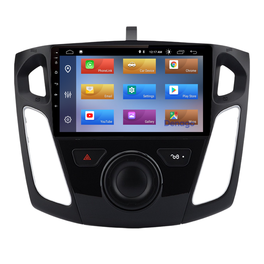 Radio para coche Ford Focus CarPlay | 2012 a 2017 | Denago DNG-A61 | 10 pulgadas | Androide 13 | CarPlay inalámbrico y Android Auto