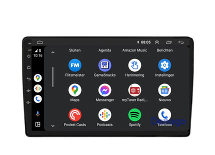 Kia Cee’d CarPlay autoradio | 2006 t/m 2011 | Denago DNG-A210 | 9 inch | Android 13 | Draadloos CarPlay & Android Auto