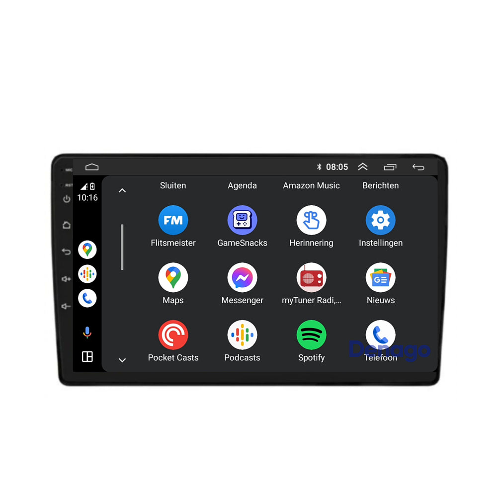 Radio para coche Kia Cee'd CarPlay | 2006 a 2011 | Denago DNG-A210 | 9 pulgadas | Androide 13 | CarPlay inalámbrico y Android Auto