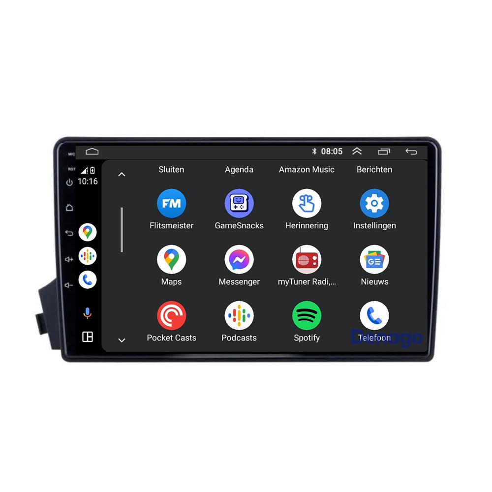 Autoradio SsangYong Actyon CarPlay | 2005 à 2011 | Denago DNG-A250 | Écran 9 pouces | Android 13 | CarPlay sans fil & Android Auto
