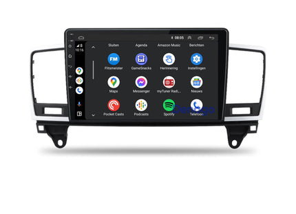 Mercedes ML-Klasse CarPlay autoradio | 2011 t/m 2015 | Denago DNG-A275 | 9 inch | Android 13 | Draadloos CarPlay & Android Auto