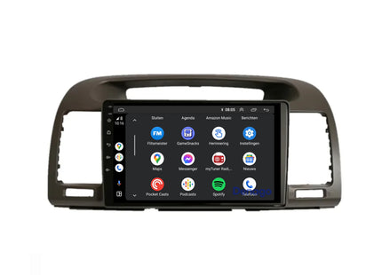 Toyota Camry CarPlay autoradio | 2001 t/m 2007 | Denago DNG-A255 | 9 inch | Android 13 | Draadloos CarPlay & Android Auto