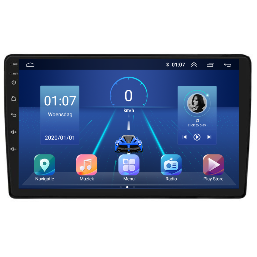 Audi A4 | Seat Exeo | Android 13 Car radio |  2000 to 2013 | Android Auto & Carplay