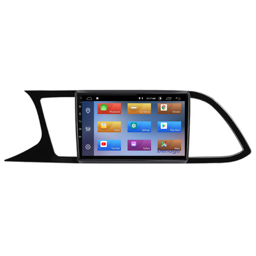 Radio para coche Seat Leon CarPlay | 2013 a 2018 | Denago DNG-A65 | 9 pulgadas | Androide 13 | CarPlay inalámbrico y Android Auto