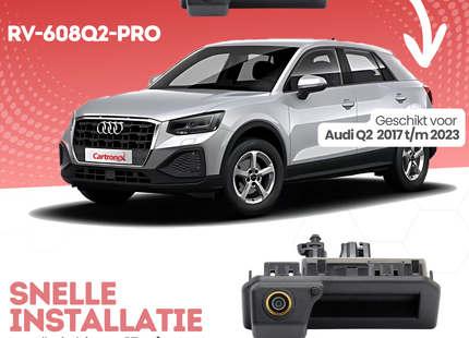 Audi Q2 Achteruitrijcamera | 2017 t/m 2023 | Nachtzicht & HD Beeld