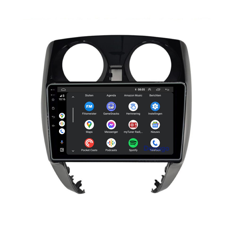 Radio para coche Nissan Note CarPlay | 2013 a 2017 | Denago DNG-A140 | 9 pulgadas | Androide 13 | CarPlay inalámbrico y Android Auto
