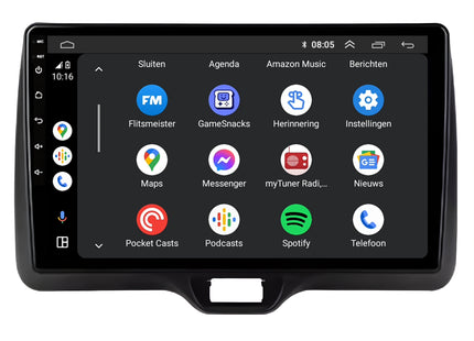 Toyota Yaris | Android 13 | Autoradio | 2020 t/m 2022 | CarPlay & Android Auto