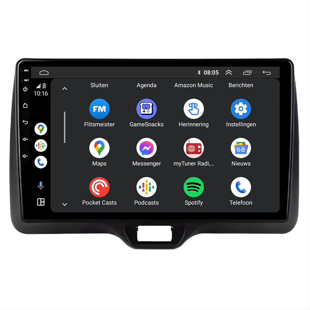 Toyota Yaris | Androide 13 | Radio de coche | 2020 a 2022 | CarPlay y Android Auto