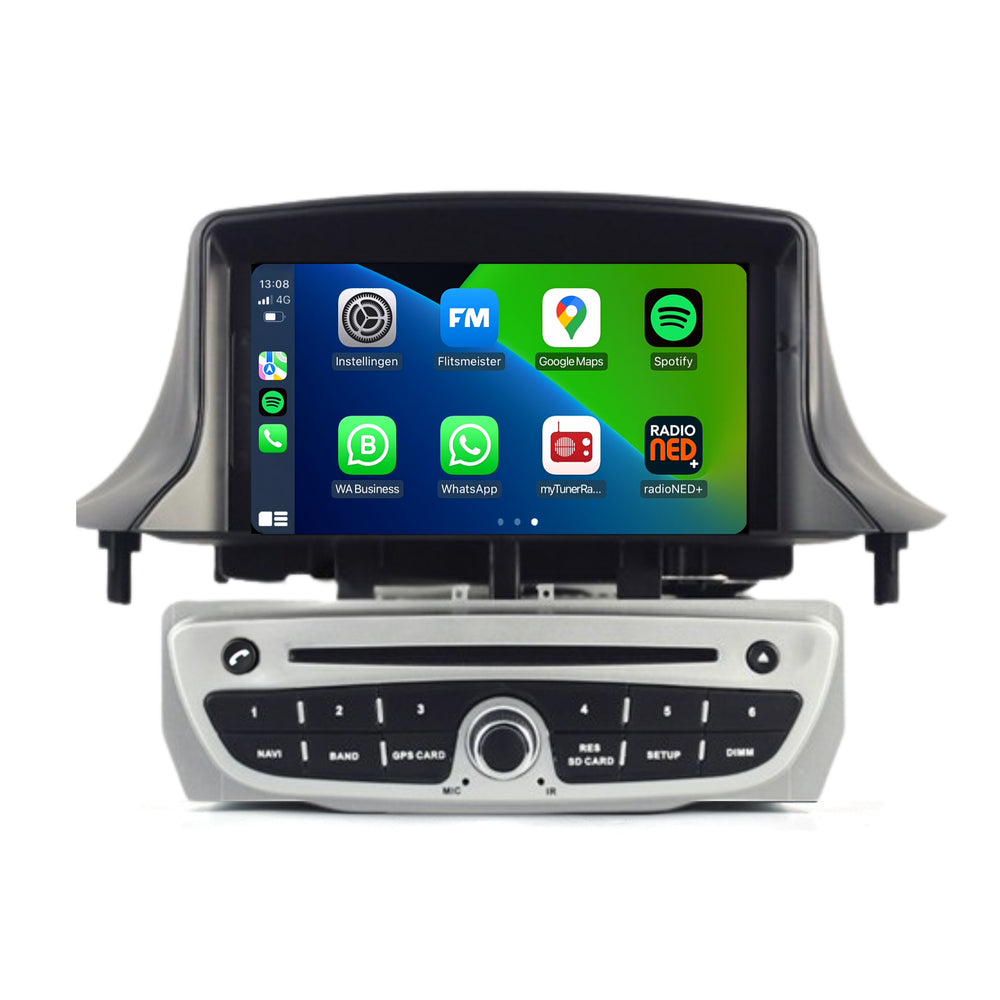 Renault Megane 3 | Android 14 | Autoradio | 2008 à 2015 | CarPlay & Android Auto Argent