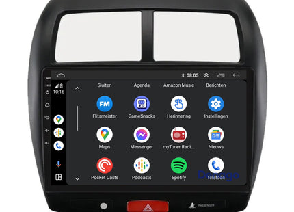 Citroën C4 CarPlay autoradio | 2012 t/m 2014 | Denago DNG-A118 | 9 inch | Android 13 | Draadloos CarPlay & Android Auto
