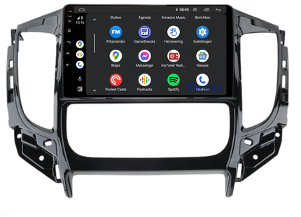 Mitsubishi Triton CarPlay autoradio | 2015 t/m 2022 | Denago DNG-A177 | 9 inch | Android 13 | Draadloos CarPlay & Android Auto